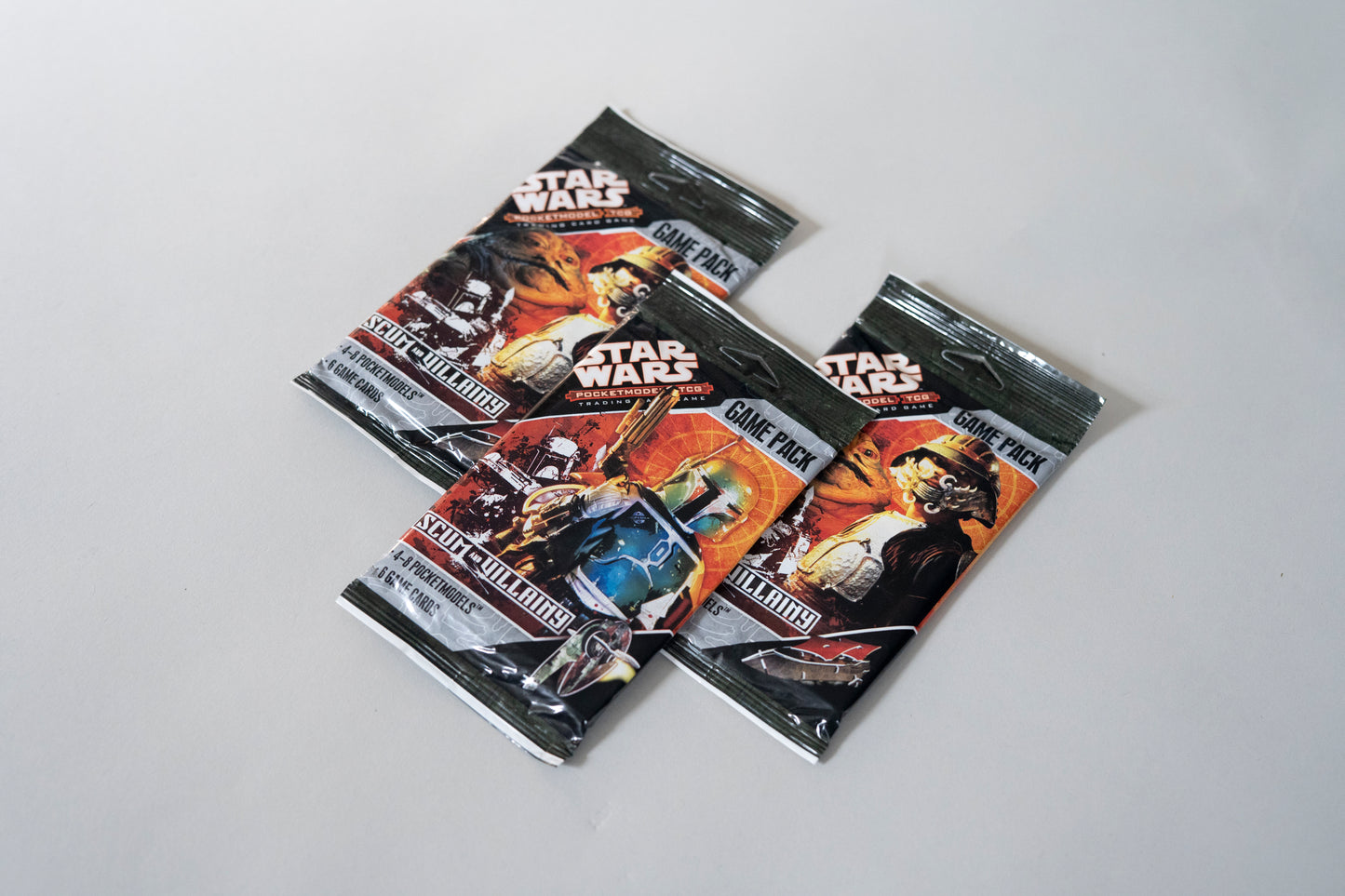 Star Wars Pocketmodel TCG, Scum and Villainy, Game Pack, 2007, Topps Wizkids, Sealed, Ungraded