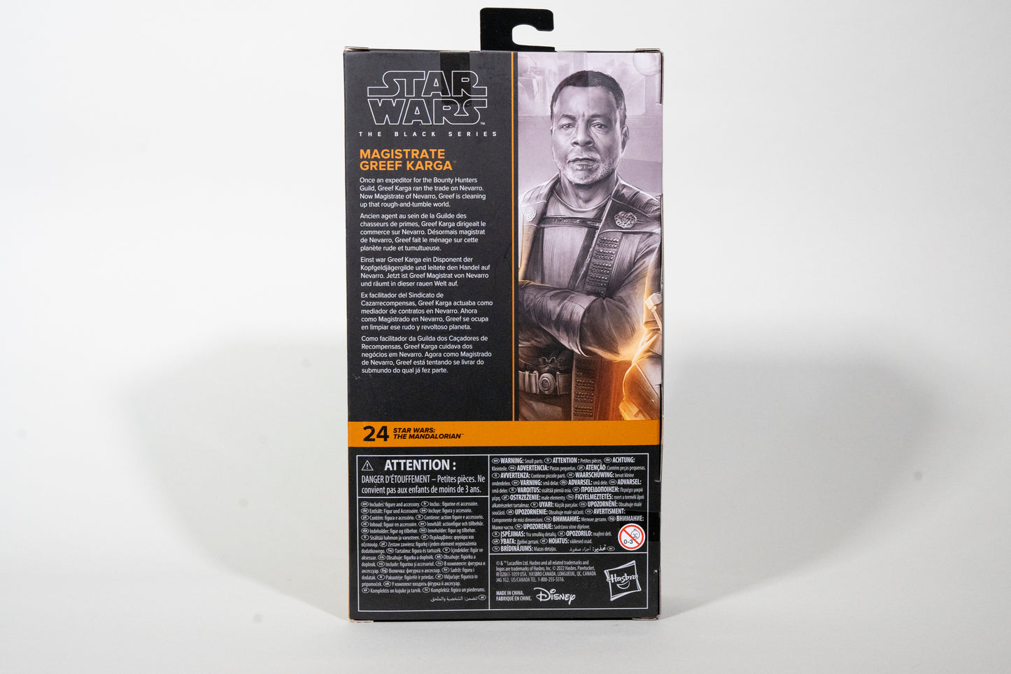 Magistrate Greef Karga, Star Wars, The Mandalorian, Black Series, Hasbro, 2023, Boxed Sealed