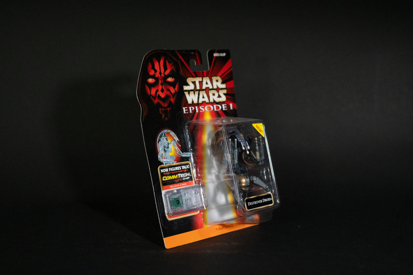 Destroyer Droid, Star Wars, Episode 1, Comm Tech Chip, Hasbro, 1998, Box Sealed