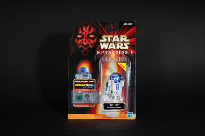R2-D2 with Booster Rockets, Star Wars, Episode 1, Comm Tech Chip, Hasbro, 1998, Box Sealed