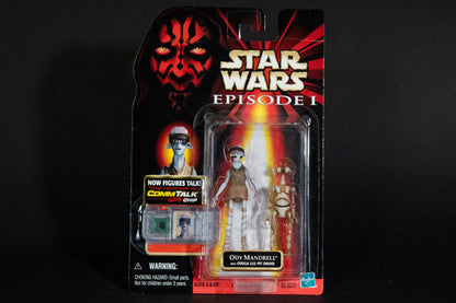 Ody Mandrell with Otoga 222 Pit Droid, Star Wars, Episode 1, Comm Talk Chip, Hasbro, 1998, Box Sealed