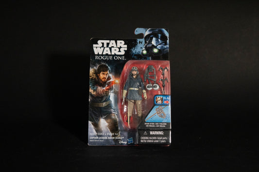 Captain Cassian Andor (Eadu), Star Wars, Rouge One, Zipline Action, Hasbro, 2017, Box Sealed