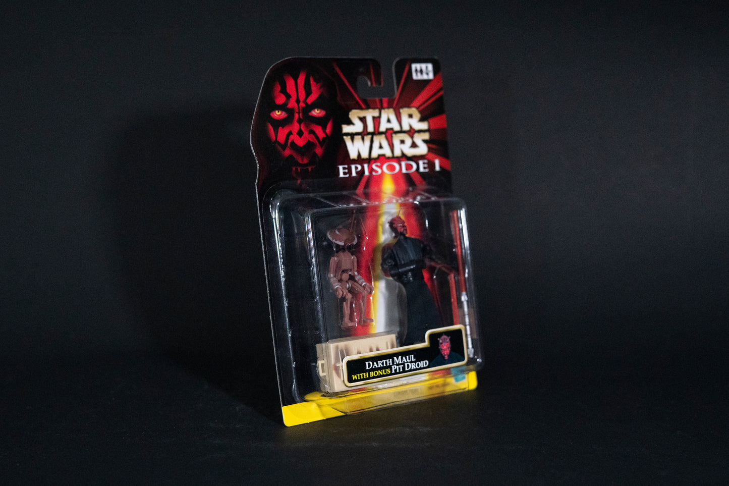 Darth Maul with bonus (red) Pit Droid, Star Wars, Episode 1, Hasbro, 1999, Box Sealed