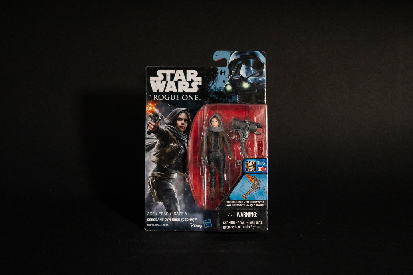 Sergeant Jyn Erso (Jedha), Star Wars, Rouge One, Projectile Firing, Hasbro, 2017, Box Sealed