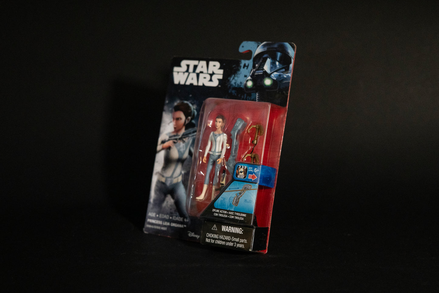Princess Leia Organa, Star Wars, Rebels, Zipline Action, Hasbro, 2017, Box Sealed