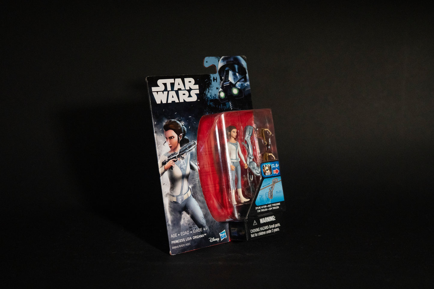 Princess Leia Organa, Star Wars, Rebels, Zipline Action, Hasbro, 2017, Box Sealed