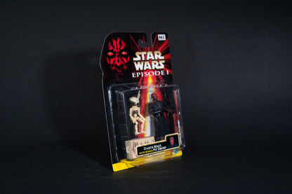 Darth Maul with bonus (cream) Pit Droid, Star Wars, Episode 1, Hasbro, 1999, Box Sealed