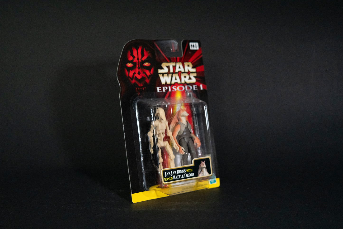 Jar Jar Binks with bonus Battle Droid, Star Wars, Episode 1, Hasbro, 1999, Box Sealed
