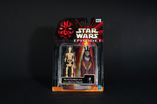 Nute Gunray with bonus Battle Droid, Star Wars, Episode 1, Hasbro, 1999, Box Sealed