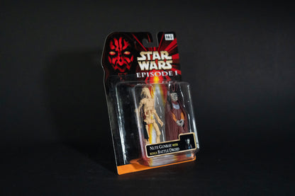 Nute Gunray with bonus Battle Droid, Star Wars, Episode 1, Hasbro, 1999, Box Sealed