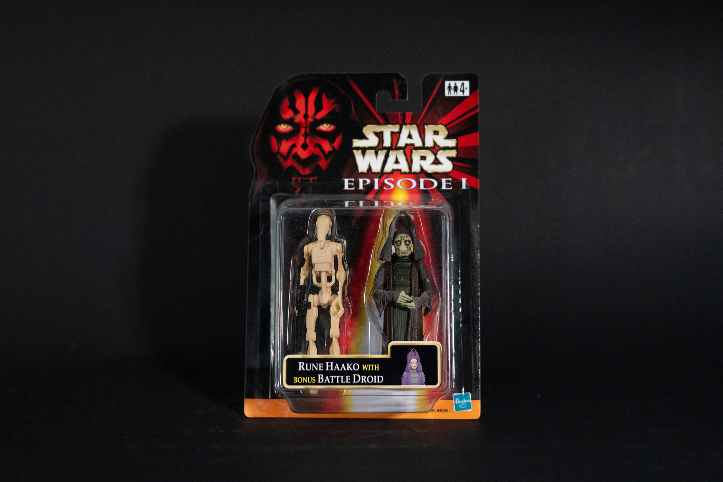 Rune Haako with bonus Battle Droid, Star Wars, Episode 1, Hasbro, 1999, Box Sealed