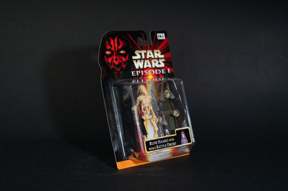 Rune Haako with bonus Battle Droid, Star Wars, Episode 1, Hasbro, 1999, Box Sealed