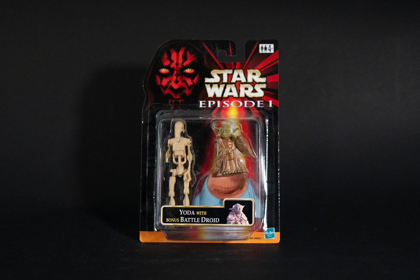 Yoda with bonus Battle Droid, Star Wars, Episode 1, Hasbro, 1999, Box Sealed