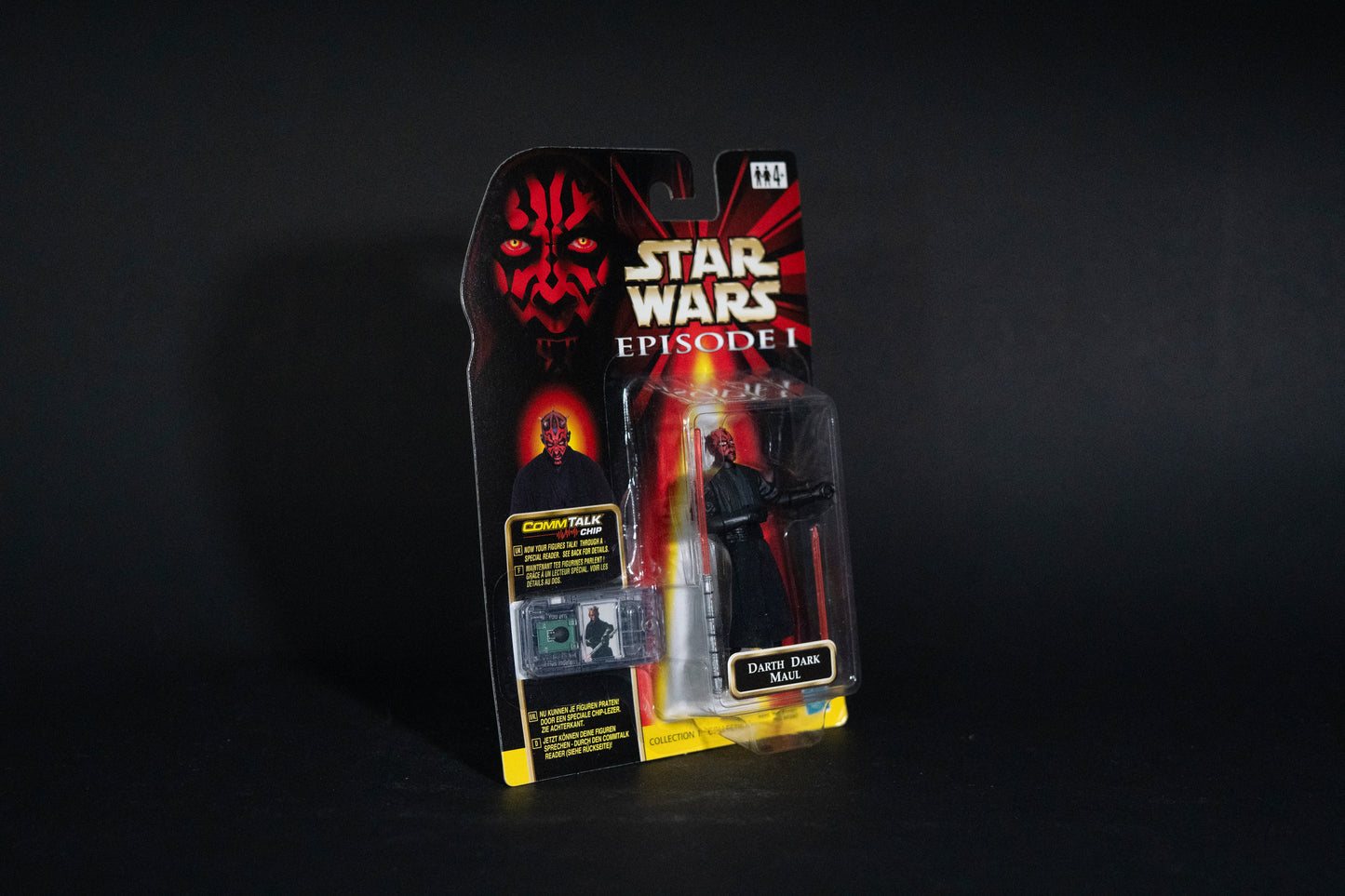 Darth Dark Maul, Star Wars, Episode 1, Comm Talk Chip, Hasbro, Box Sealed