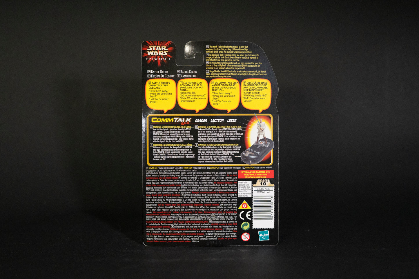 Battle Droid, Star Wars, Episode 1, Comm Talk Chip, Hasbro, Box Sealed