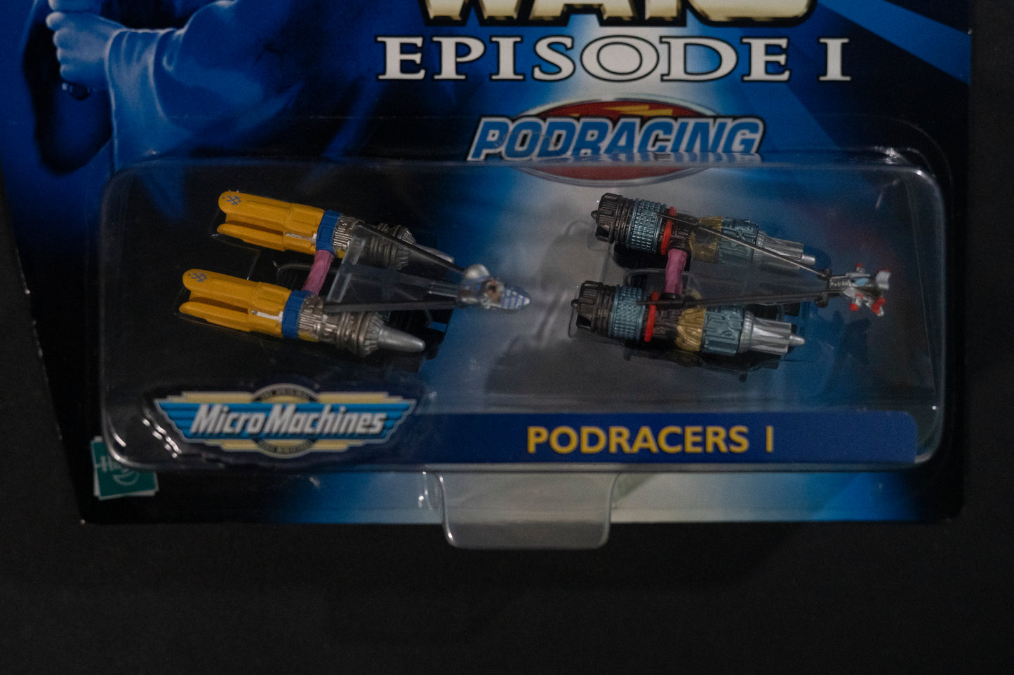 Podracing, Podracers I, Star Wars, Episode 1, Micro Machines, Hasbro, Galoob, 1999, Box Sealed - Sticker