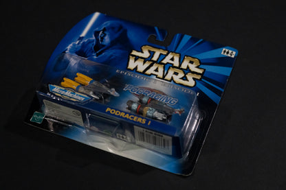 Podracing, Podracers I, Star Wars, Episode 1, Micro Machines, Hasbro, Galoob, 1999, Box Sealed