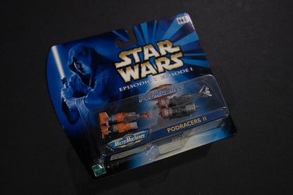 Podracing, Podracers II, Star Wars, Episode 1, Micro Machines, Hasbro, Galoob, 1999, Box Sealed (A)
