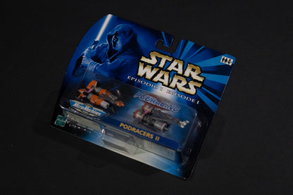 Podracing, Podracers II, Star Wars, Episode 1, Micro Machines, Hasbro, Galoob, 1999, Box Sealed (A)