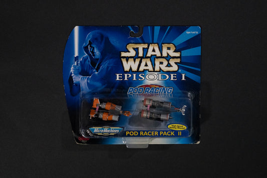 Podracing, Podracers II, Star Wars, Episode 1, Micro Machines, Hasbro, Galoob, 1999, Box Sealed (B)