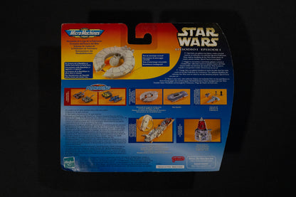 Trade Federation Battleship, Star Wars, Episode 1, Micro Machines, Hasbro, Galoob, 1999, Box Sealed