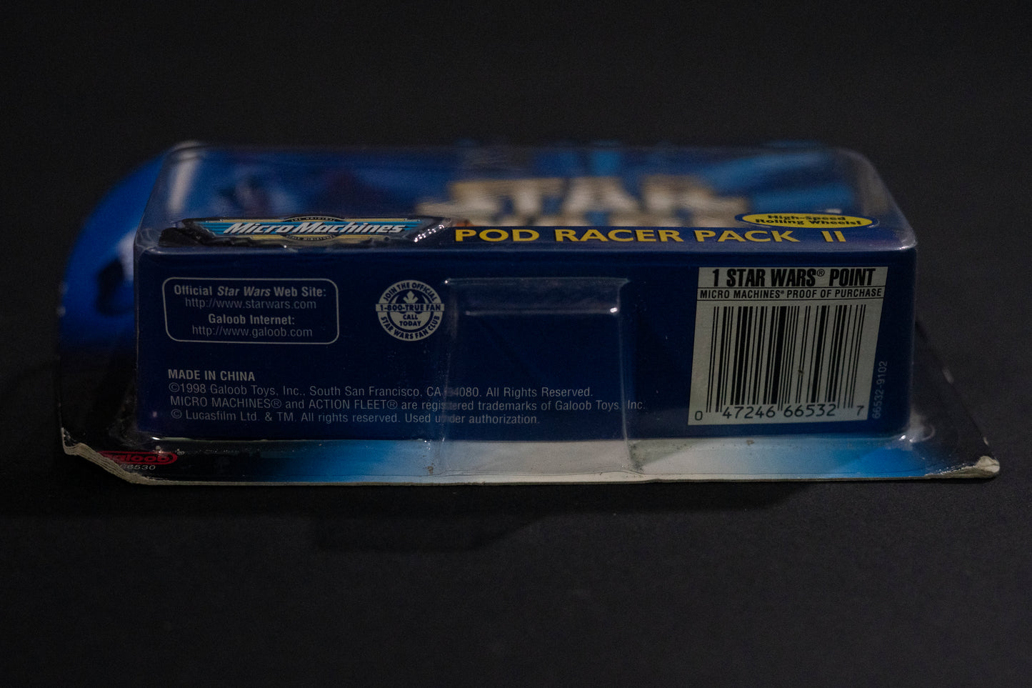 Podracing, Podracers II, Star Wars, Episode 1, Micro Machines, Hasbro, Galoob, 1999, Box Sealed (B)