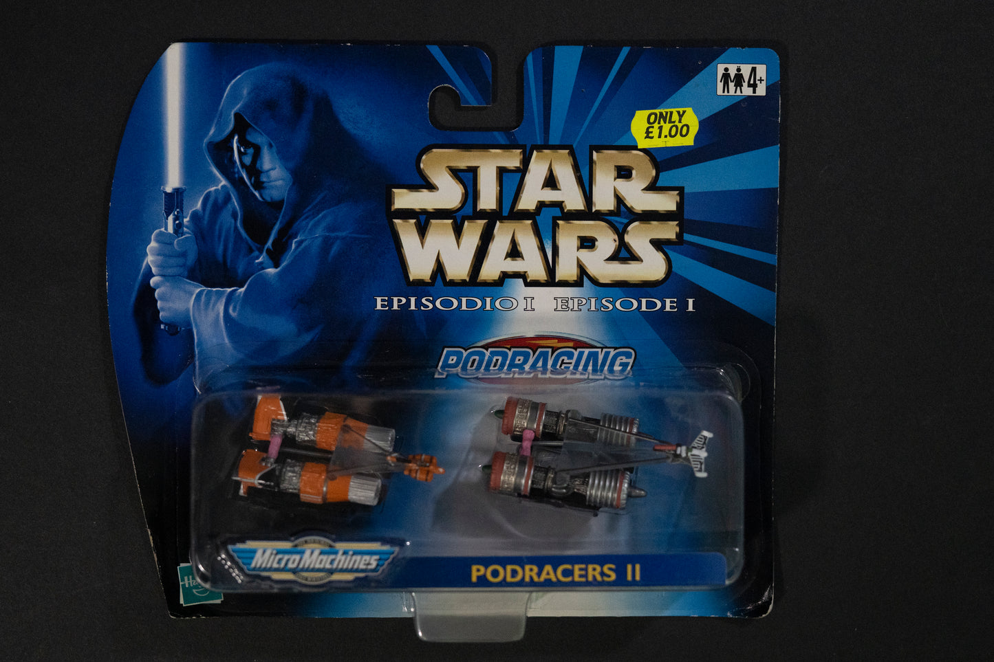 Podracing, Podracers II, Star Wars, Episode 1, Micro Machines, Hasbro, Galoob, 1999, Box Sealed (C)