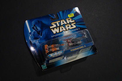 Podracing, Podracers II, Star Wars, Episode 1, Micro Machines, Hasbro, Galoob, 1999, Box Sealed (C)