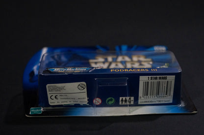 Podracing, Podracers III, Star Wars, Episode 1, Micro Machines, Hasbro, Galoob, 1999, Box Sealed (A)