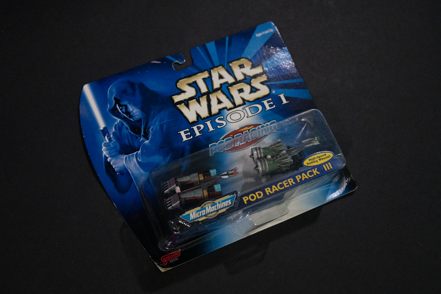 Podracing, Podracers III, Star Wars, Episode 1, Micro Machines, Hasbro, Galoob, 1999, Box Sealed (B)