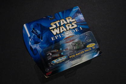 Podracing, Podracers III, Star Wars, Episode 1, Micro Machines, Hasbro, Galoob, 1999, Box Sealed (B)