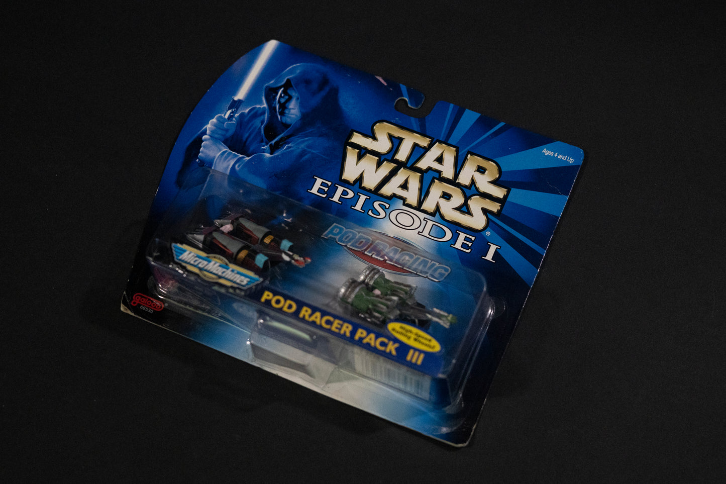 Podracing, Podracers III, Star Wars, Episode 1, Micro Machines, Hasbro, Galoob, 1999, Box Sealed (B)