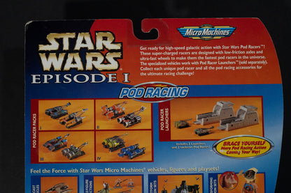 Podracing, Podracers III, Star Wars, Episode 1, Micro Machines, Hasbro, Galoob, 1999, Box Sealed (B)