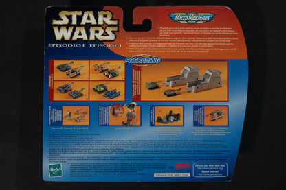 Podracing, Podracers IV, Star Wars, Episode 1, Micro Machines, Hasbro, Galoob, 1999, Box Sealed (A)