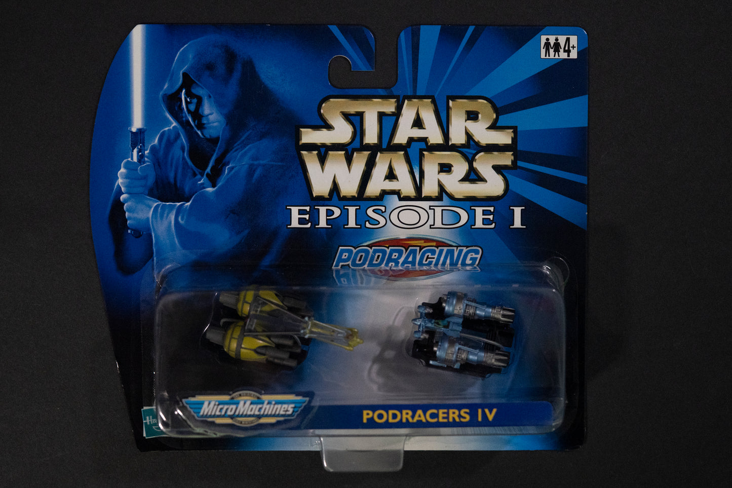 Podracing, Podracers IV, Star Wars, Episode 1, Micro Machines, Hasbro, Galoob, 1999, Box Sealed (B)