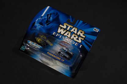 Podracing, Podracers IV, Star Wars, Episode 1, Micro Machines, Hasbro, Galoob, 1999, Box Sealed (B)