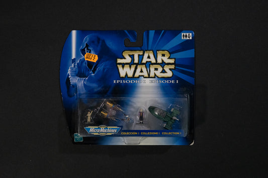 Collection I, Star Wars, Episode 1, Micro Machines, Hasbro, Galoob, 1999, Box Sealed, (A)