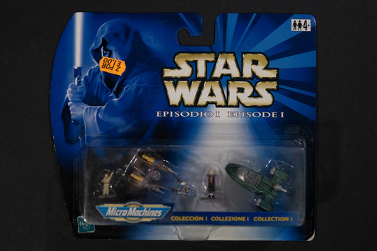 Collection I, Star Wars, Episode 1, Micro Machines, Hasbro, Galoob, 1999, Box Sealed, (A)