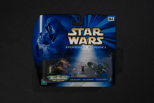Collection I, Star Wars, Episode 1, Micro Machines, Hasbro, Galoob, 1999, Box Sealed, (B)