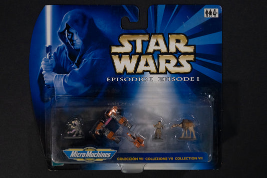 Collection VII, Star Wars, Episode 1, Micro Machines, Hasbro, Galoob, 1999, Box Sealed