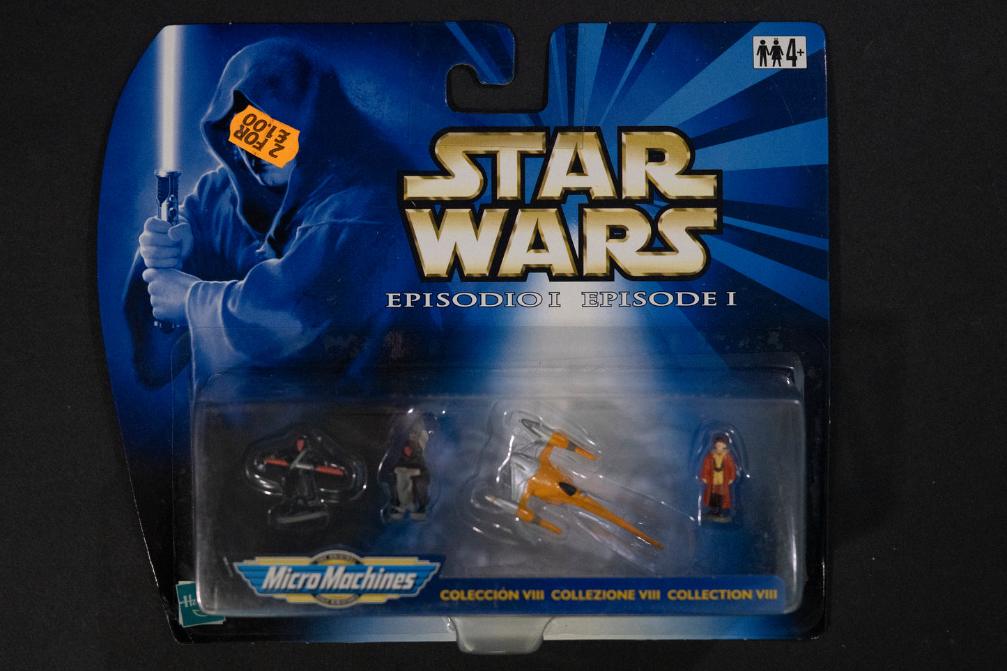 Collection VIII, Star Wars, Episode 1, Micro Machines, Hasbro, Galoob, 1999, Box Sealed (A)