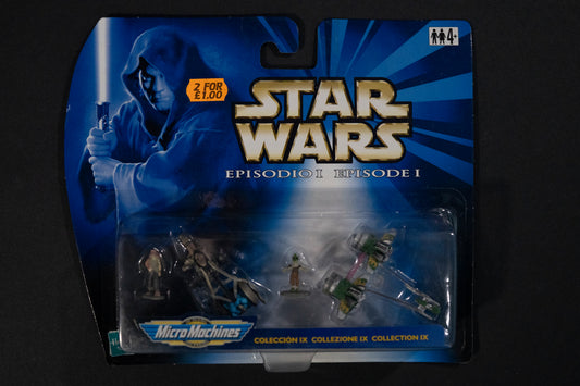 Collection IX, Star Wars, Episode 1, Micro Machines, Hasbro, Galoob, 1999, Box Sealed