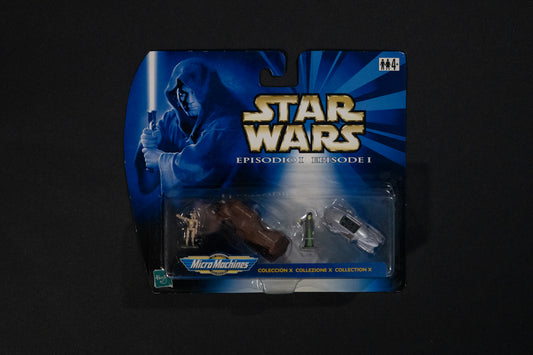 Collection X, Star Wars, Episode 1, Micro Machines, Hasbro, Galoob, 1999, Box Sealed (A)