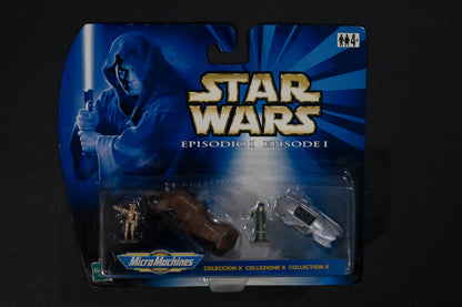 Collection X, Star Wars, Episode 1, Micro Machines, Hasbro, Galoob, 1999, Box Sealed (A)