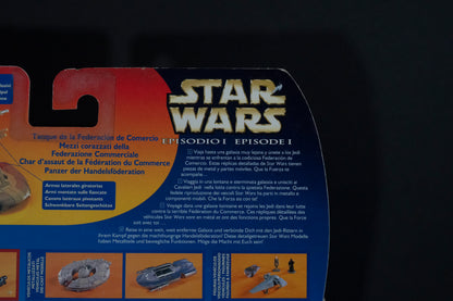 Trade Federation Tank, Star Wars, Episode 1, Micro Machines, Hasbro, Galoob, 1999, Box Sealed