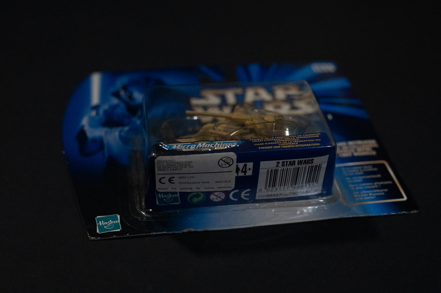 Trade Federation Tank, Star Wars, Episode 1, Micro Machines, Hasbro, Galoob, 1999, Box Sealed