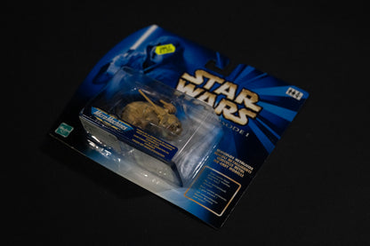 Trade Federation Tank, Star Wars, Episode 1, Micro Machines, Hasbro, Galoob, 1999, Box Sealed, Sticker