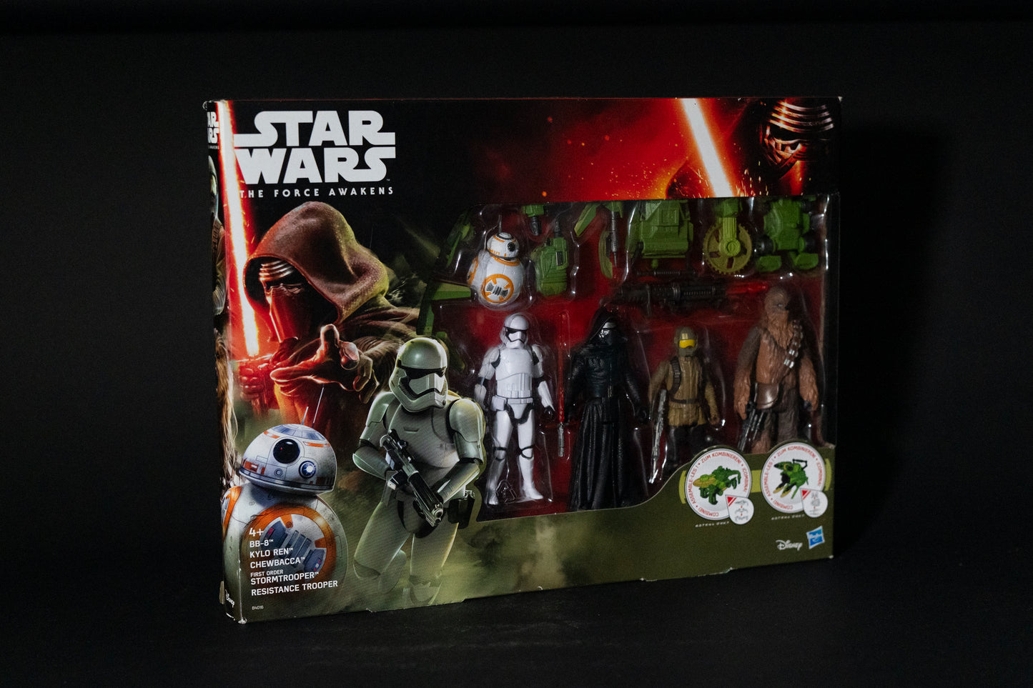 BB-8 Kylo Ren Chewbacca (First Order) Stormtrooper & Resistance Trooper, Star Wars, The Force Awakens, Hasbro, 2015, Box Sealed
