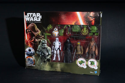 BB-8 Kylo Ren Chewbacca (First Order) Stormtrooper & Resistance Trooper, Star Wars, The Force Awakens, Hasbro, 2015, Box Sealed