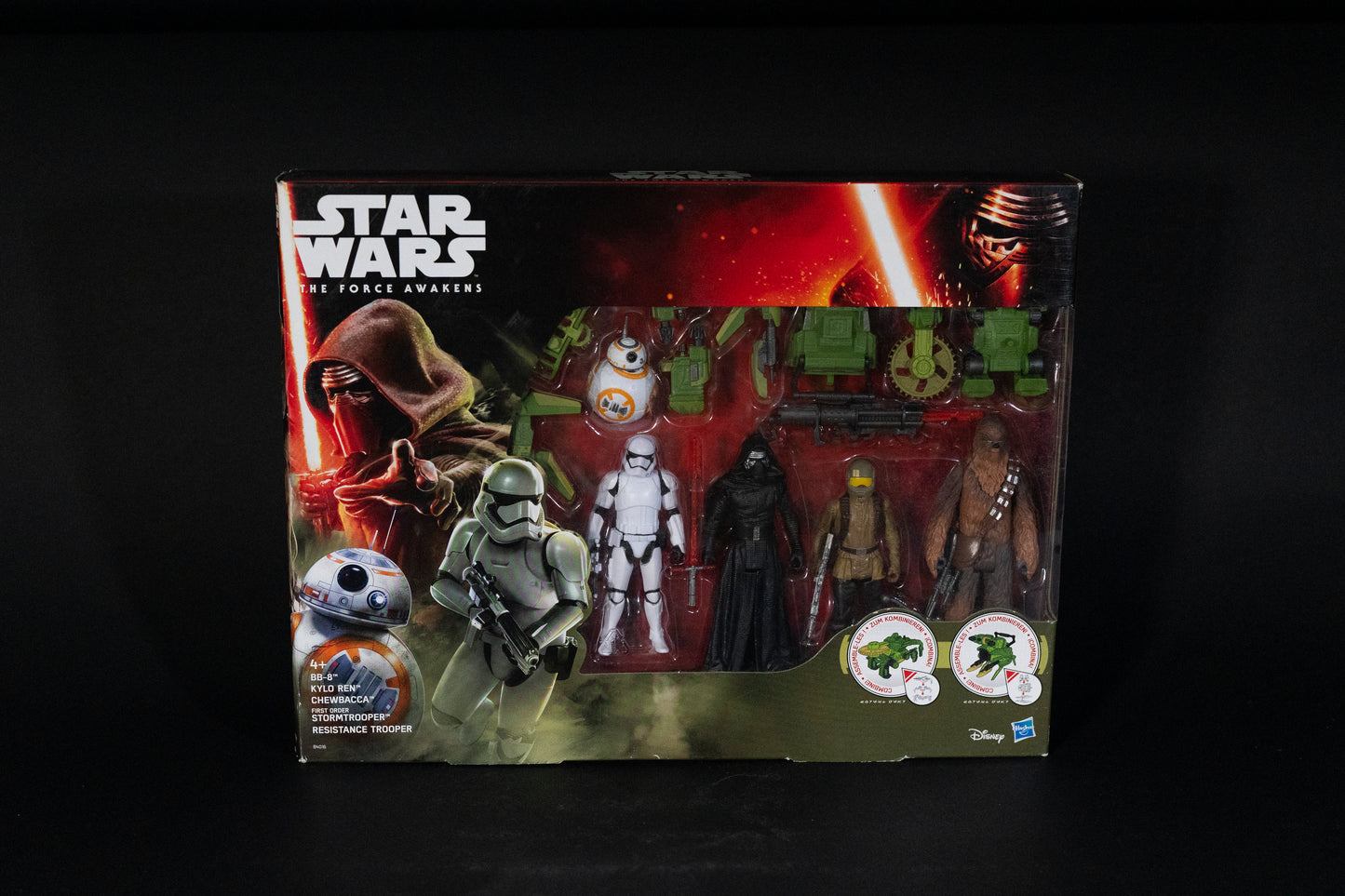 BB-8 Kylo Ren Chewbacca (First Order) Stormtrooper & Resistance Trooper, Star Wars, The Force Awakens, Hasbro, 2015, Box Sealed